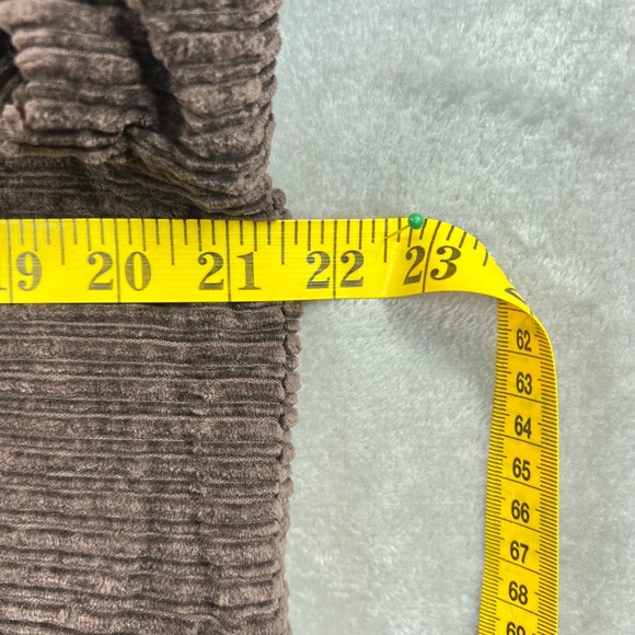 Eileen Fisher Brown Corduroy Hooded Snap Front Jacket Coat Women's‎ Size Medium - Picture 11 of 11